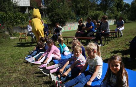 SPREJEM PRVOŠOLČKOV UNEC 01 FOTO LJUBO VUKELIČ